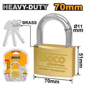 Cadenas 70mm Heavy duty – INGCO - vue 1 - référence DBPL0702
