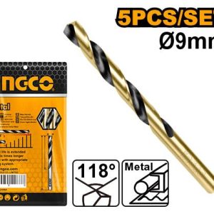 Foret 9.0mm HSS – INGCO - vue 1 - référence DBT1100903