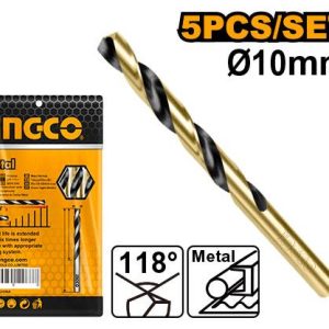 Foret 10.0mm HSS – INGCO - vue 1 - référence DBT1101003