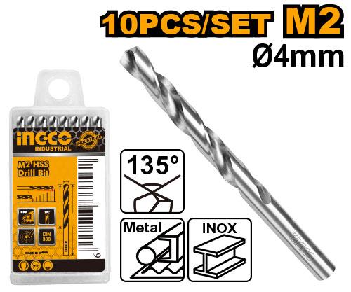 Foret 4.0MM HSS M2 – INGCO