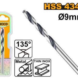 Foret 9.0mm HSS 4341 – INGCO - vue 1 - référence DBT1200904