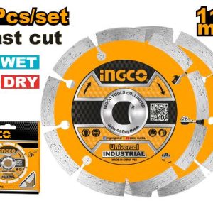 Jeu de 2 Disques diamant 115mm SS – INGCO - vue 1 - référence DMD0111523