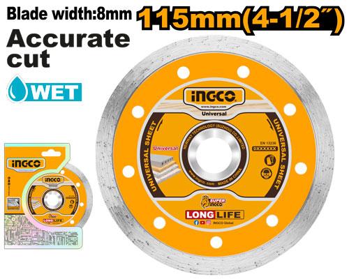 Disque Diamant A Eau 115Mm – INGCO – DMD021152