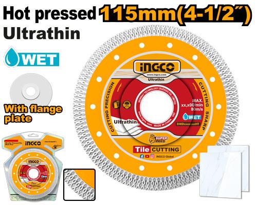 Disque diamant ultra-fin jante en maille – INGCO – DMD081151HT
