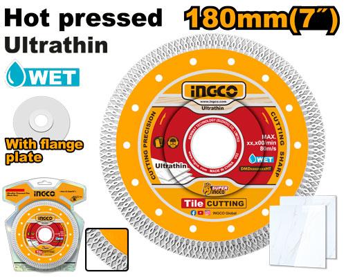 Disque diamant ultra-fin jante en maille – INGCO – DMD081801HT