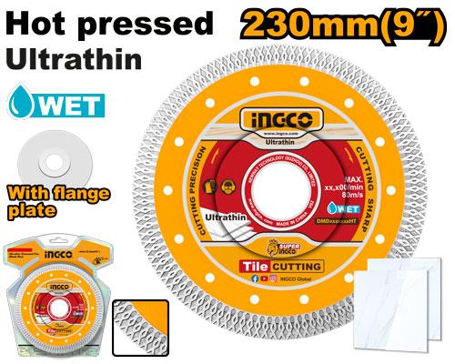 Disque diamant ultra-fin jante en maille – INGCO – DMD082301HT