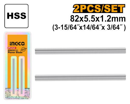 1 Lames Rabot 82X5.5X1.2Mm – INGCO