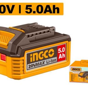 Batterie 20V 5,0Ah – INGCO - vue 1 - référence FBLI20031