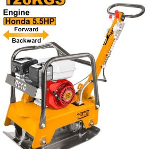 Plaque de compactage réversible 126kgs 4,0Kw moteur Honda – INGCO - vue 1 - référence GCP125-1
