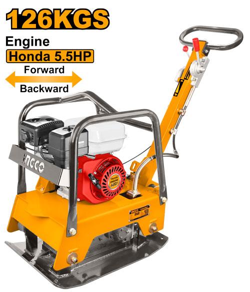 Plaque de compactage réversible 126kgs 4,0Kw moteur Honda – INGCO