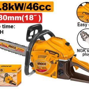 Tronçonneuse à essence 1.8KW – INGCO - vue 1 - référence GCS5451811