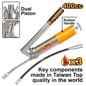 Pompe à graisse Pression：3600psi HEAVY DUTY – INGCO - vue 1 - référence GRG015002