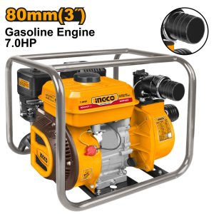 Pompe à eau essence 7.0HP – INGCO - vue 1 - référence GWP302
