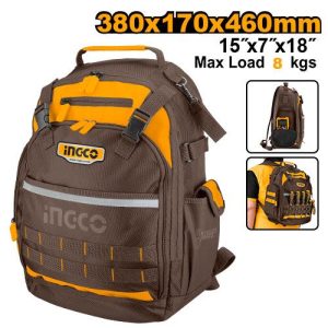 Sac à dos pour outils – INGCO - vue 1 - référence HBP01028