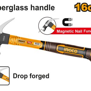 Marteau de menuisier 450g Tête forgée SI – INGCO - vue 1 - référence HCH81016