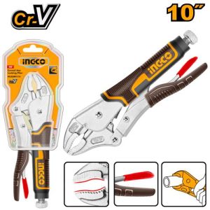 Pince-étau à mâchoire arrondie 255mm – INGCO - vue 1 - référence HCJLW0110