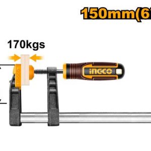 Etau 50x150mm – INGCO - vue 1 - référence HFC020501