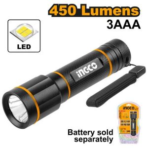 Lampe torche 250 lumens – INGCO - vue 1 - référence HFL013AAA58