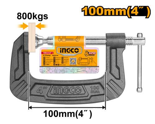 Serre-joint 100 mm – INGCO HGC0104