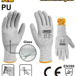 Gants anti-coupure XL Ant-coupure et anti-abrasion – INGCO – HGCG02-XL - vue 1 - référence HGCG02-XL