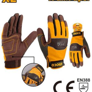 Gants de mécanicien – INGCO - vue 1 - référence HGMG01-XL