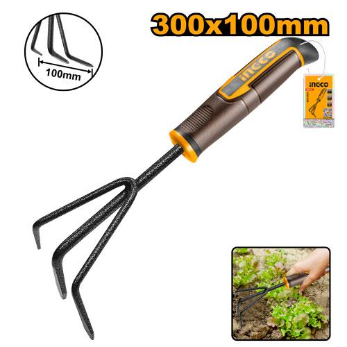 Râteau Lr totale:300mm En acier de carbone – INGCO