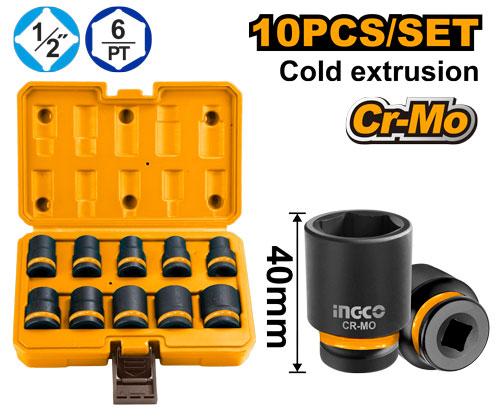 Jeu de douilles à choc – INGCO