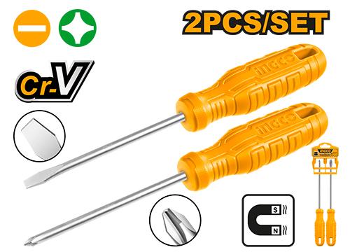 Jeu de tournevis 2 pièces – INGCO