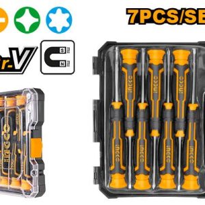 Set de 7 tournevis à précision – INGCO - vue 1 - référence HKSD0718
