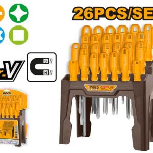 Set de 26 tournevis – INGCO - vue 1 - référence HKSD2658