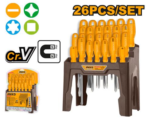 Set de 26 tournevis – INGCO
