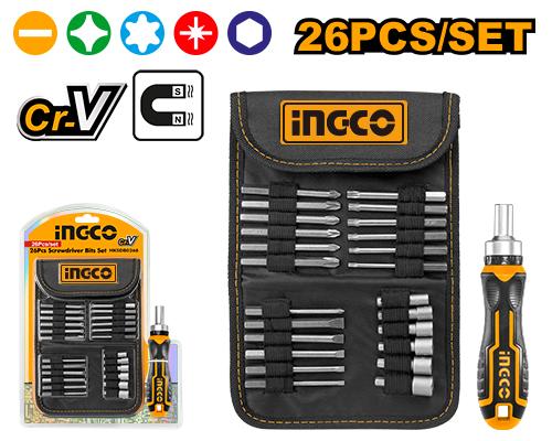 Set de 26 embouts – INGCO