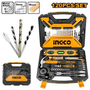 120 Pcs accessories set – INGCO - vue 1 - référence HKTAC011201