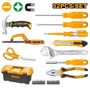 Boîte à outils 32 Pcs – INGCO - vue 1 - référence HKTHP10321