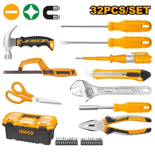 Boîte à outils 32 Pcs – INGCO