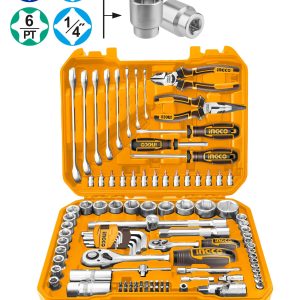 Coffret à outils 100 pièces – INGCO - vue 1 - référence HKTHP21001