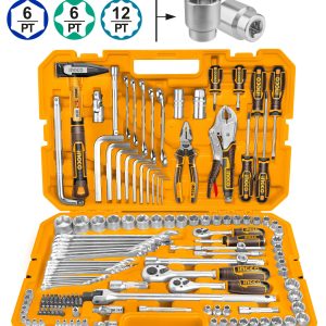 Jeu de 142 pièces et outils – INGCO - vue 1 - référence HKTHP21421