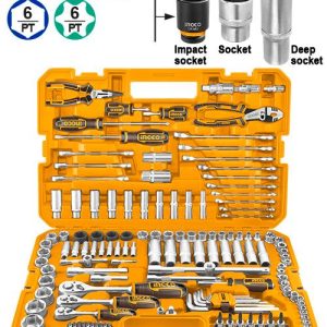 Ensemble d'outils combinés de 156 pièces – INGCO - vue 1 - référence HKTHP21561