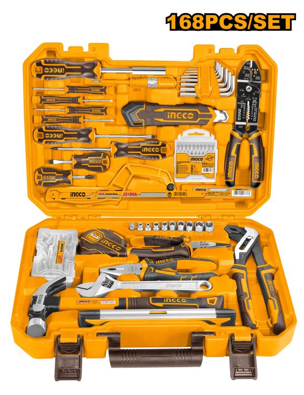 Coffret à outils 168 pièces – INGCO