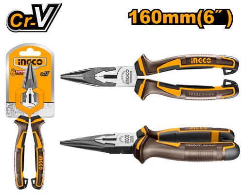Pince à bec long 160mm – INGCO – 6/160mm – HLNP28168