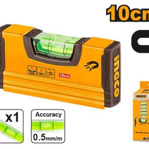 Niveau à main 10cm – INGCO - vue 1 - référence HMSL03101