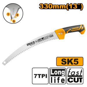 Scie d'élagage 330mm – INGCO - vue 1 - référence HPS3308