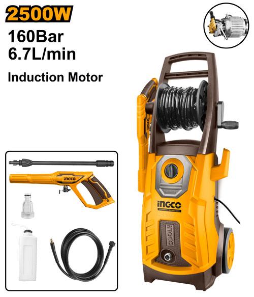 Nettoyeur haute pression 160 Bars 2500W – INGCO
