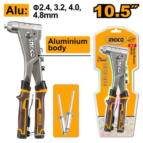 Pince à riveter en alu 2.4mm, 3.2mm,4mm,4.8mm – INGCO