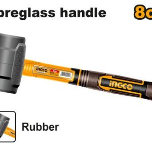 Massette 220g Poignée en fibre de verre – INGCO - vue 1 - référence HRUH8808