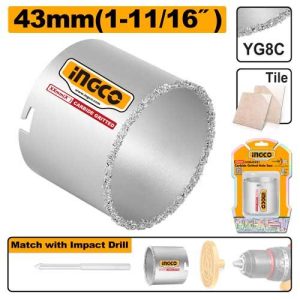 Scie-cloche 43mm – INGCO - vue 1 - référence HSB40431