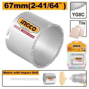 Scie-cloche 67mm – INGCO - vue 1 - référence HSB40671