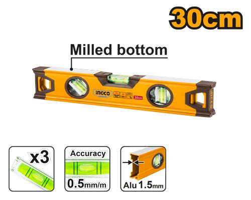 Niveau à bulle 30cm Aluminum – INGCO