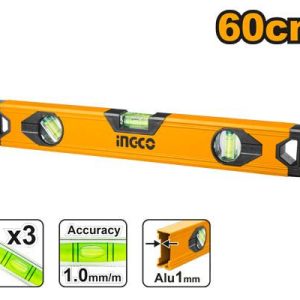 Niveau aluminium 60 cm – INGCO - vue 1 - référence HSL18060