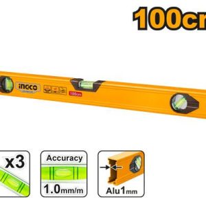 Niveau aluminium 100 cm – INGCO - vue 1 - référence HSL18100